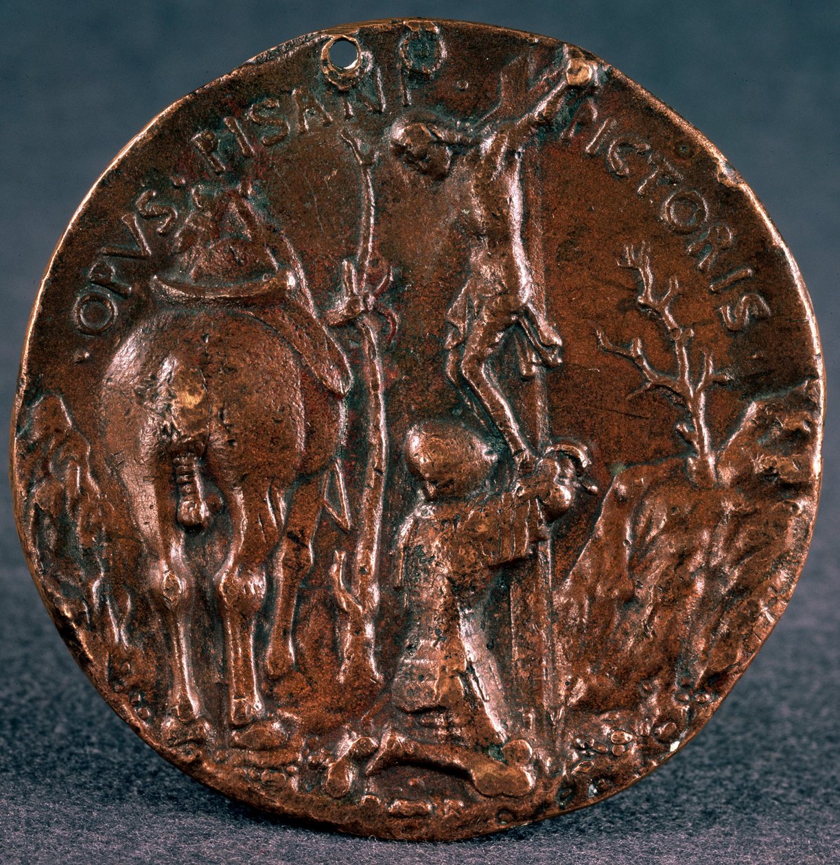 Medail til ære til Sigismondo Pandolfo Malatesta Reverse, 1446. av Matteo di Andrea de Pasti