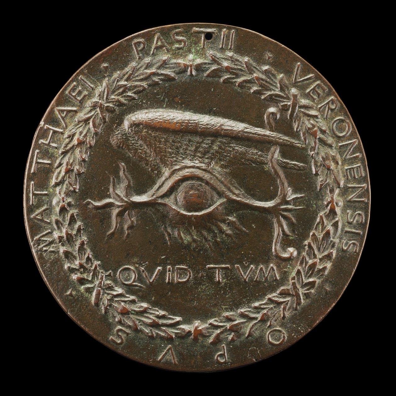 Winged Human Eye [revers], 14461450. av Matteo di Andrea de Pasti