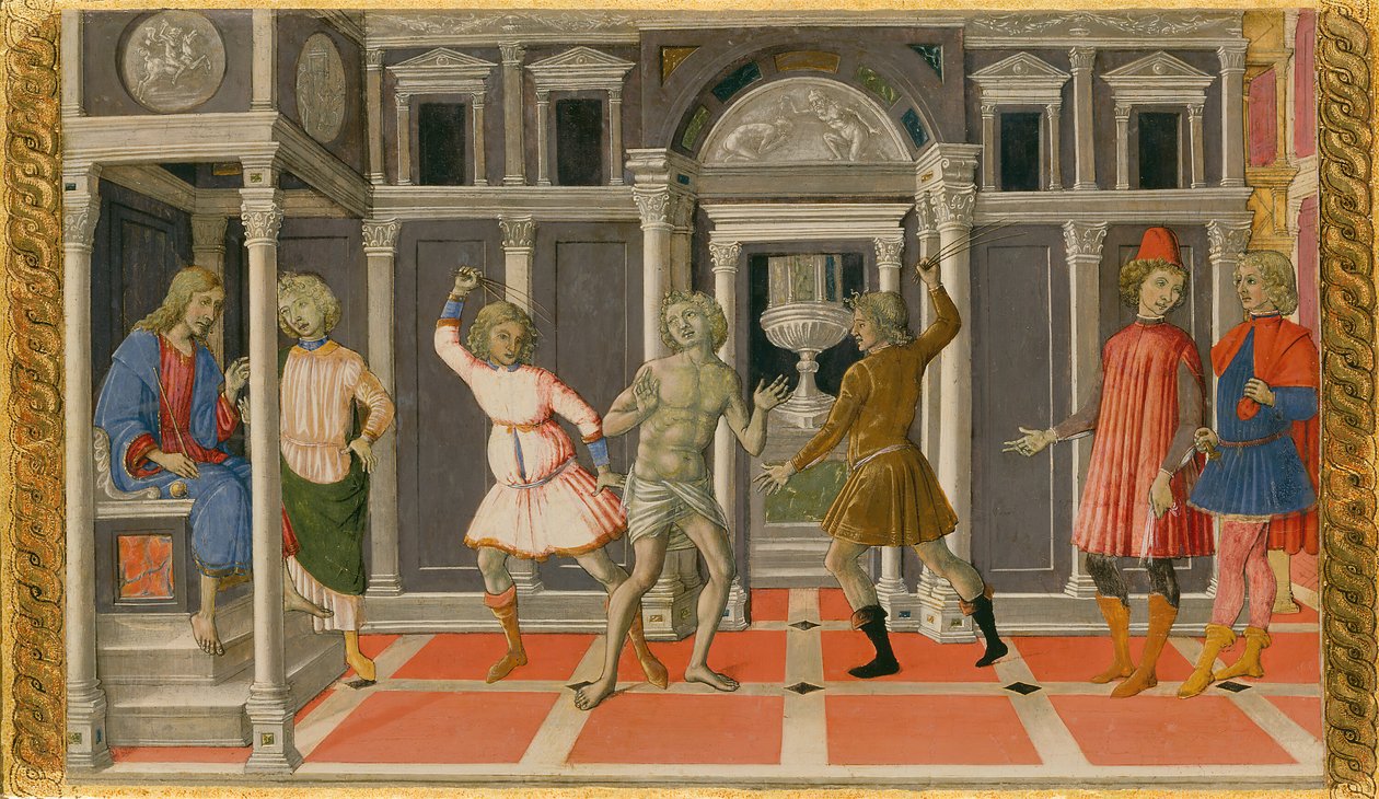 Drømmen om Saint Hieronymus, 1476. av Matteo di Giovanni