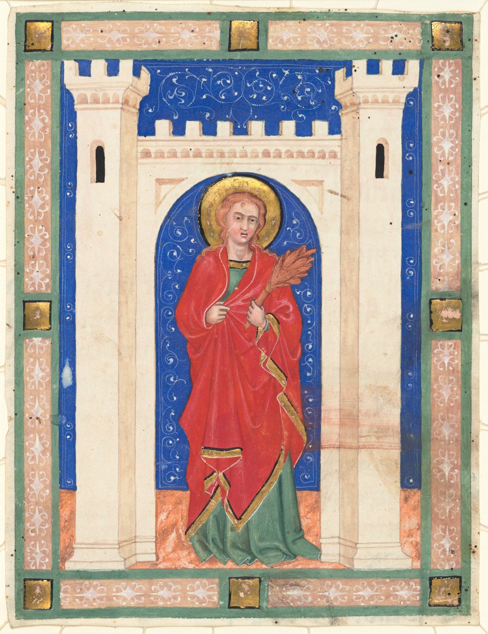 Den hellige Susanna av Matteo di ser Cambio