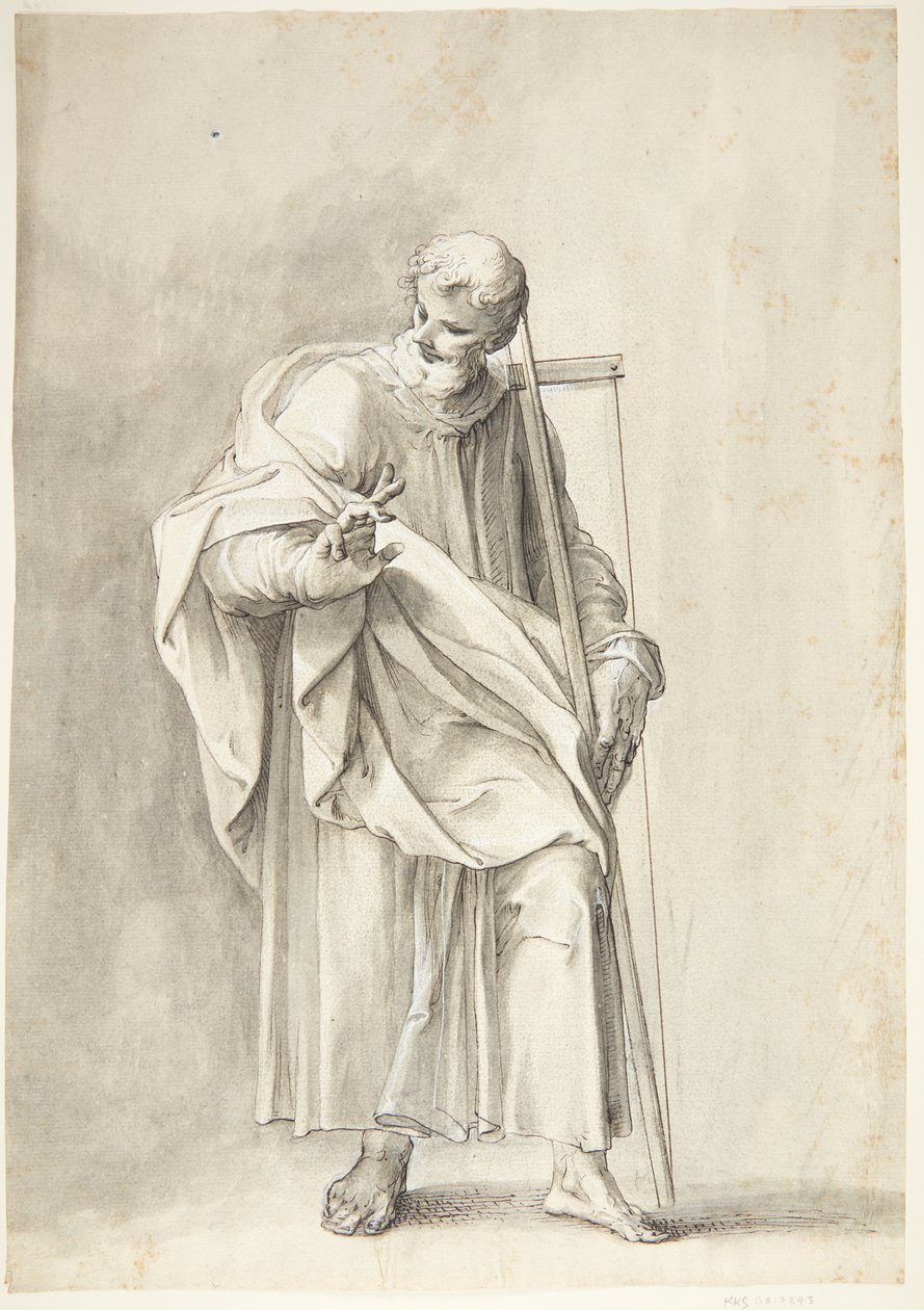 Jesus og de 12 apostle: Thomas av Matthäus Gundelach
