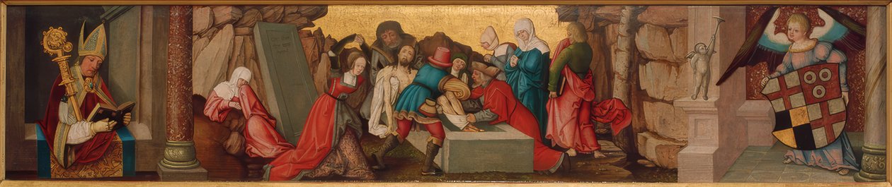 Grablegung Christi av Matthäus Gutrecht der Ältere