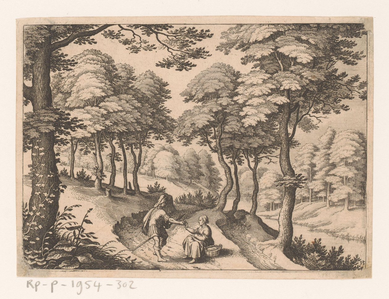 Juda og Tamar Landschappen i Schwalbach-regionen (serietittel) The Schwalbacher Journey (serietittel) av Matthäus Merian (I)