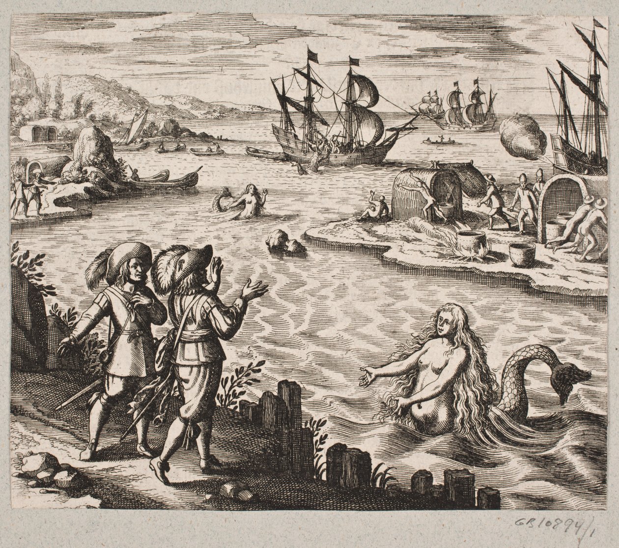 Med stillhet kan jeg ikke passere det vidunderlige vesenet av Matthäus Merian d.Æ.