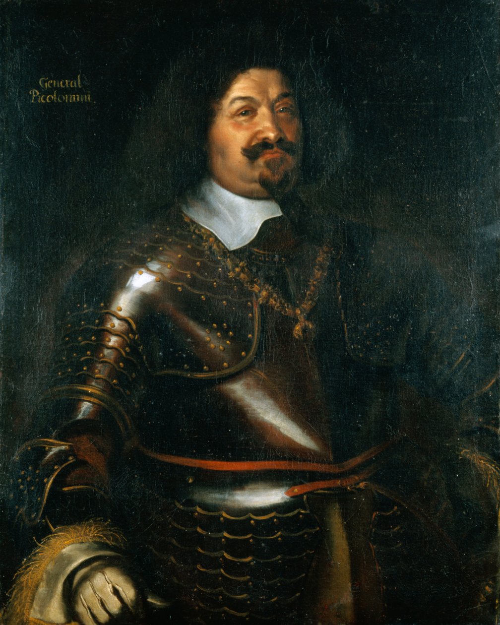 Portrett av prins Octavio Piccolomini 1599-1656, hertug av Amalfi, 1649. av Matthaeus Merian the Younger