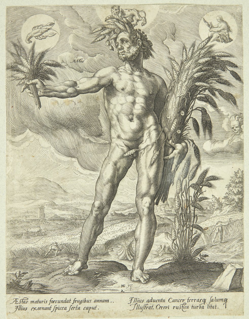Sommer av Matthaus Greuter