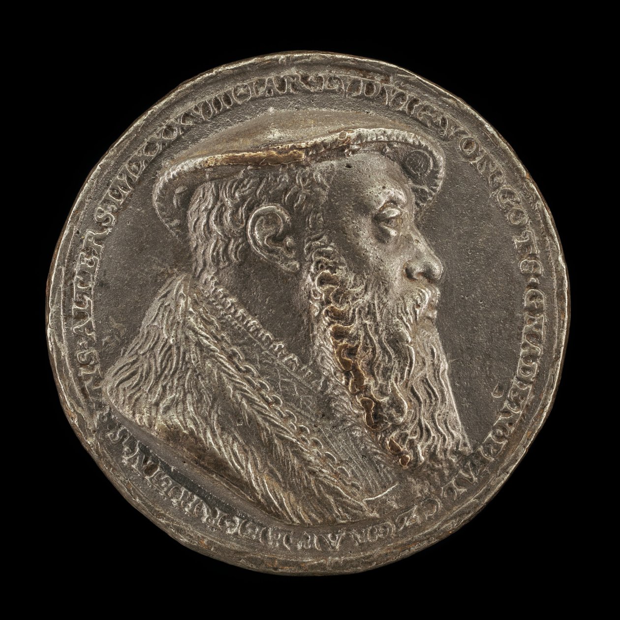 Ludwig X, 1495-1545, hertug av Bayern 1514 [forside], 1535. av Matthes Gebel