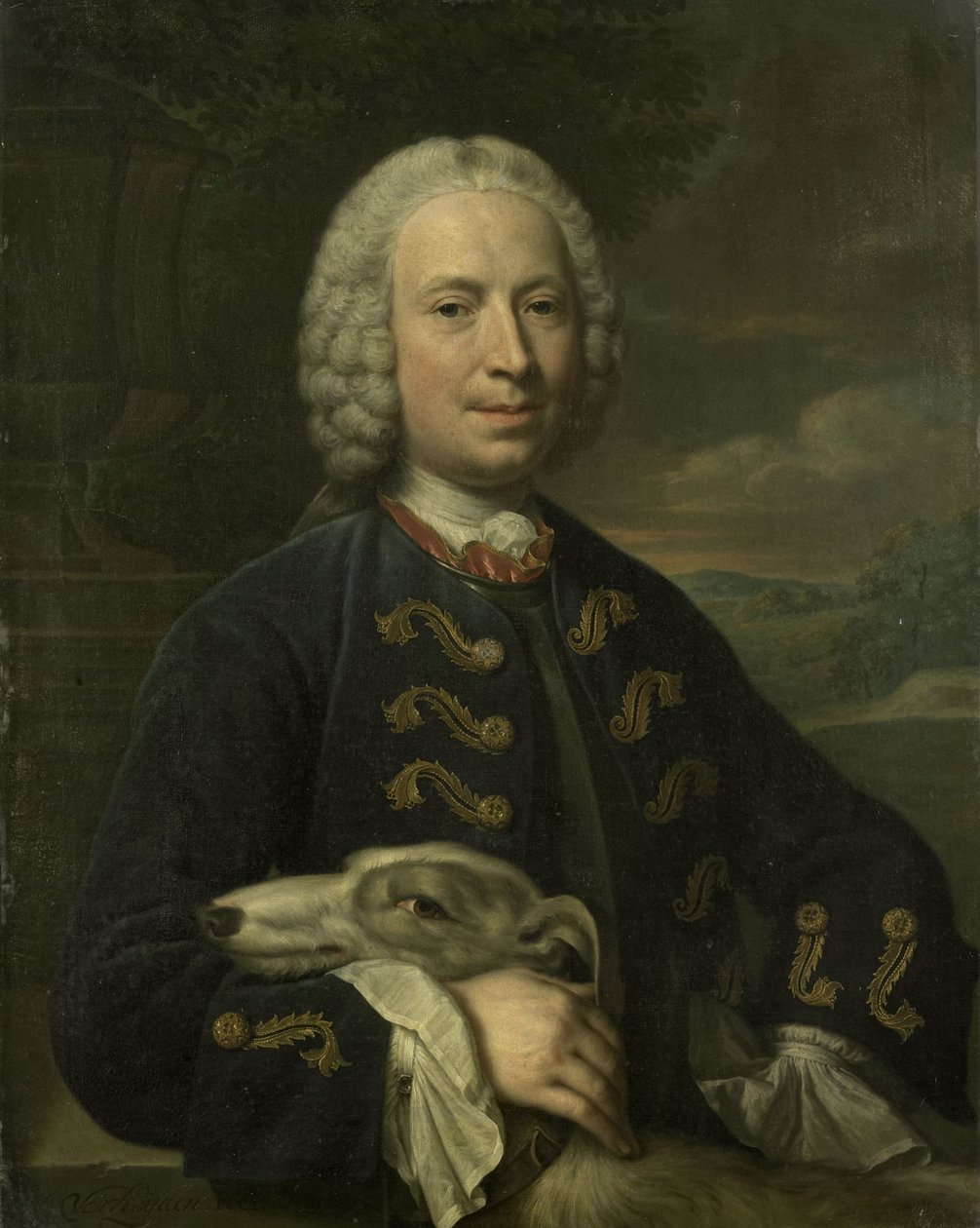 Portrett av Coenraad van Heemskerck av Mattheus Verheyden