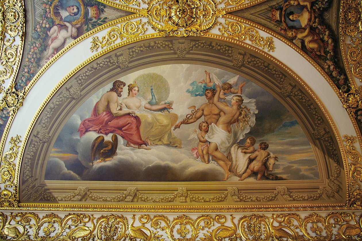Myten om Jupiter og Juno, Elizabeth Saloon av Matthew Cotes Wyatt