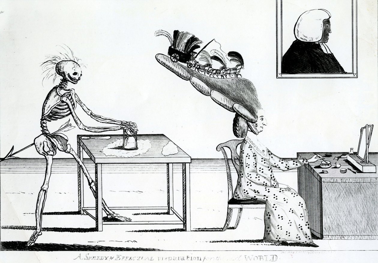 En rask og effektiv forberedelse til den neste verden, 1777 av Matthew or Matthias Darly