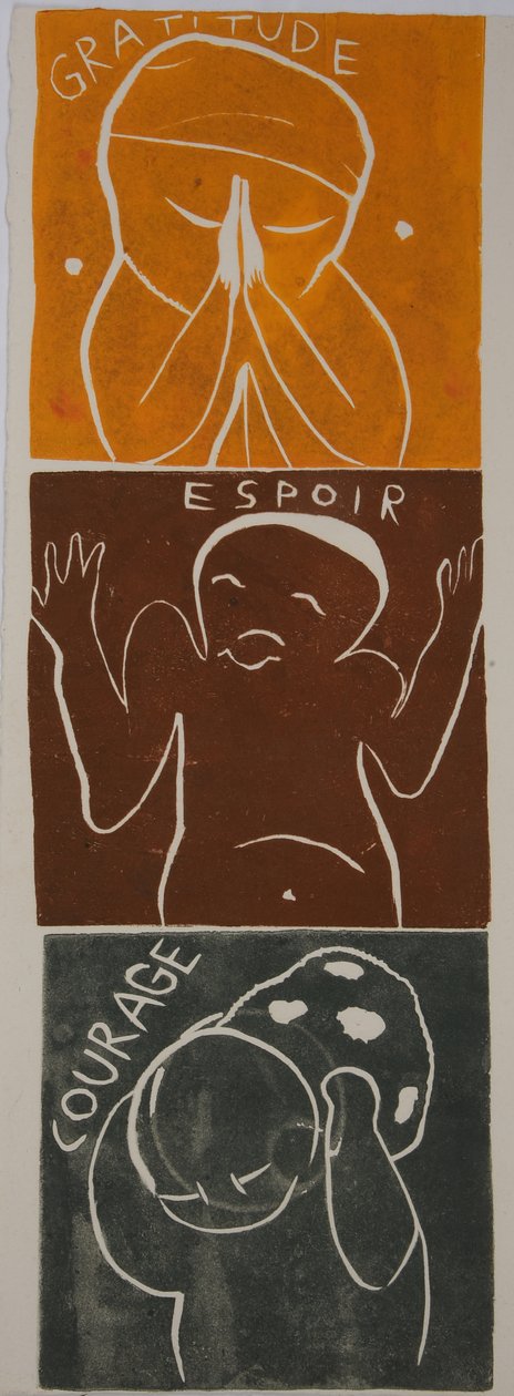 motto to, 2006 (linosnitt) av Matthew Hilton