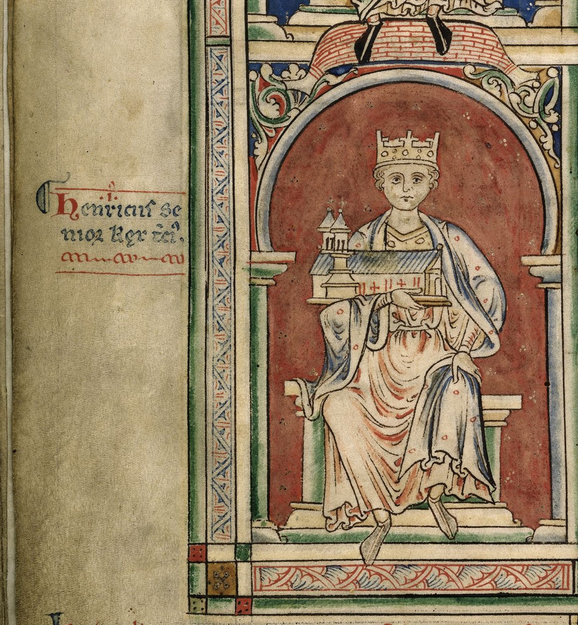 Henry I av England fra Englands historie av Matthew Paris