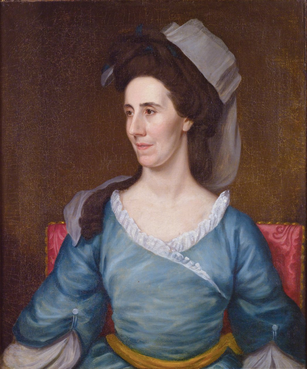 Mrs. Elias Boudinot (Princeton, New Jersey, 21. juli 1736 – Burlington, New Jersey, 28. oktober 1808) av Matthew Pratt