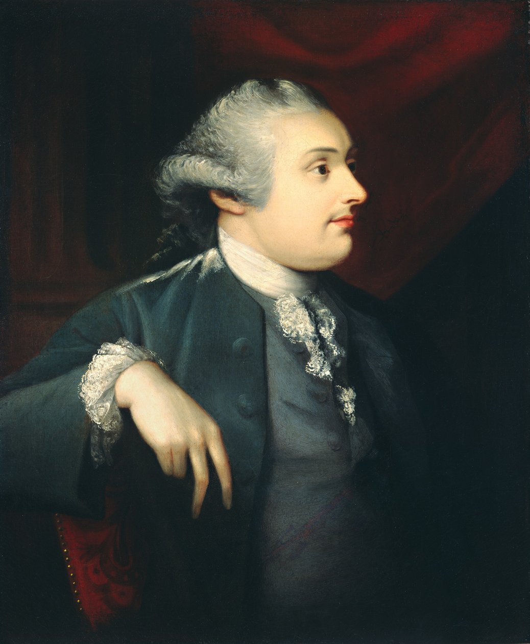 William Henry Cavendish Bentinck, tredje hertug av Portland, ca. 1774. av Matthew Pratt