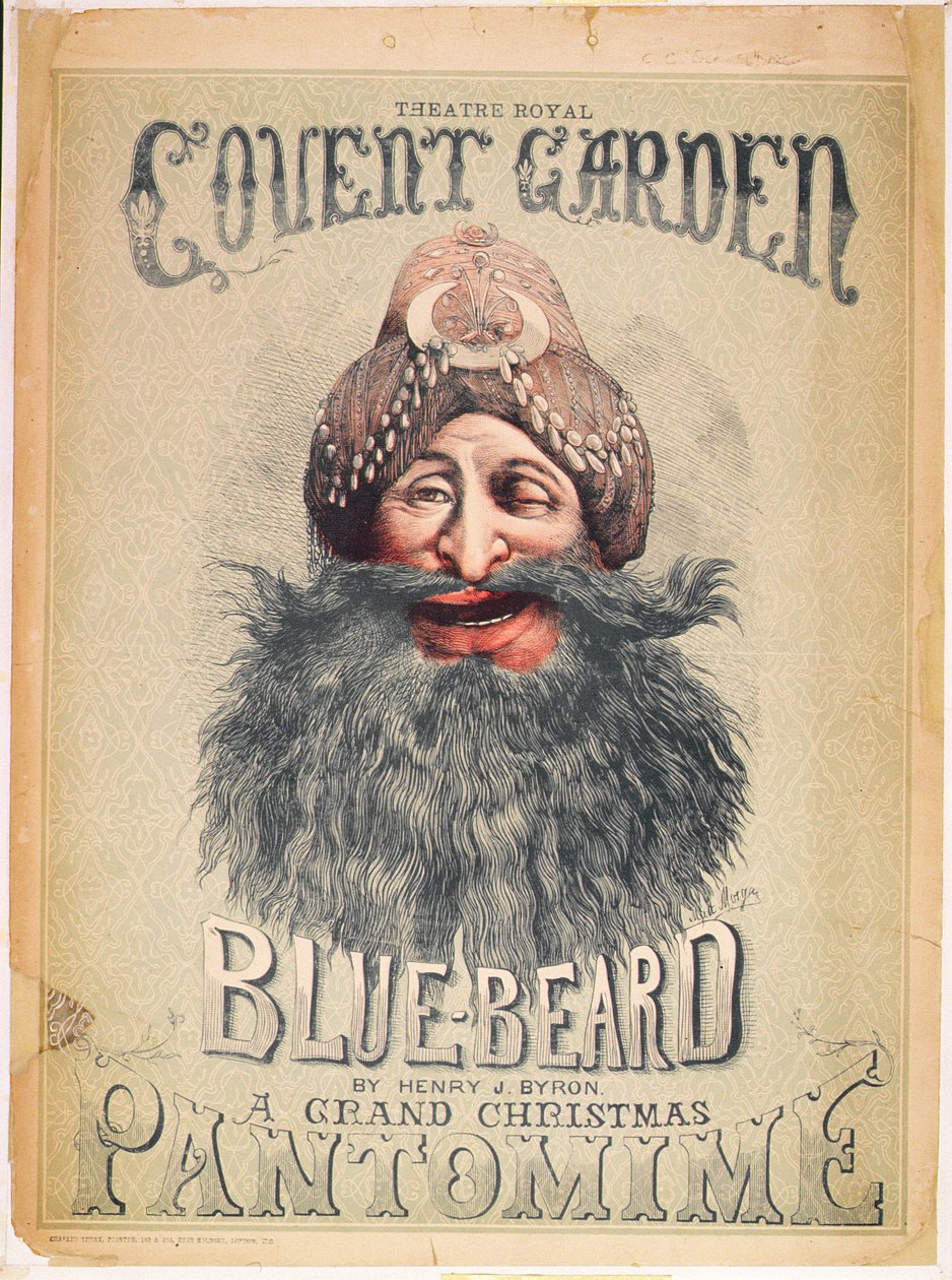 Plakat for en julepantomime av 