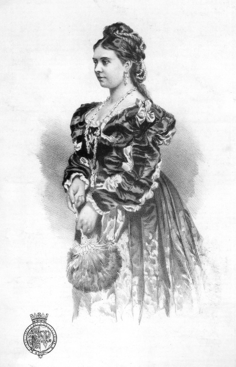 Kronprinsessen av Tyskland, 1877 av Matthews and Son