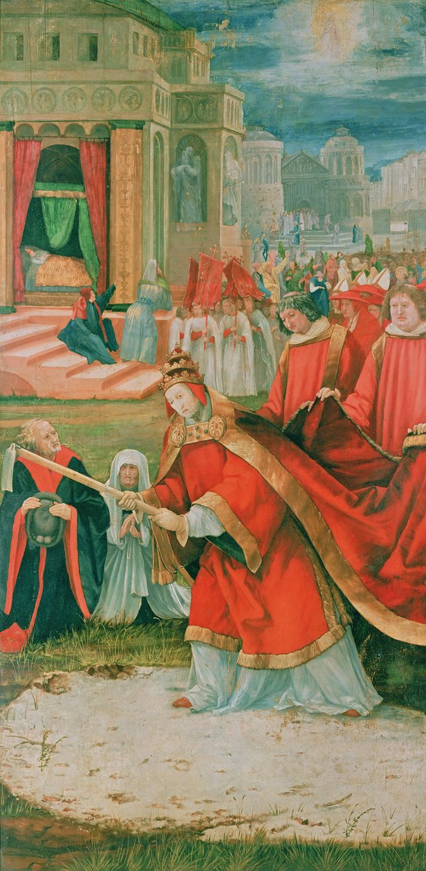 Altertavle av Vår Frue av snøen, ca. 1519 av Matthias Grünewald