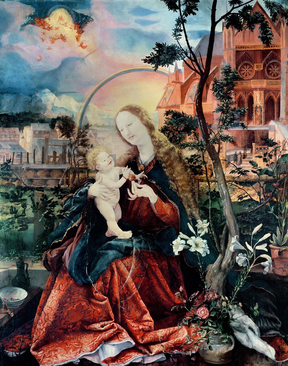 Stuppach Madonna, 1518 av Matthias Grünewald