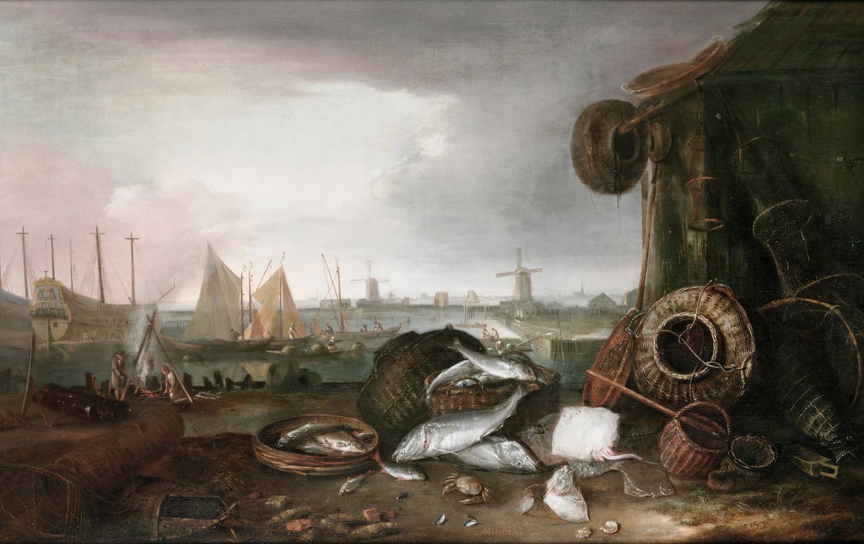 Nederlandsk: De Grashaven av Matthias Withoos