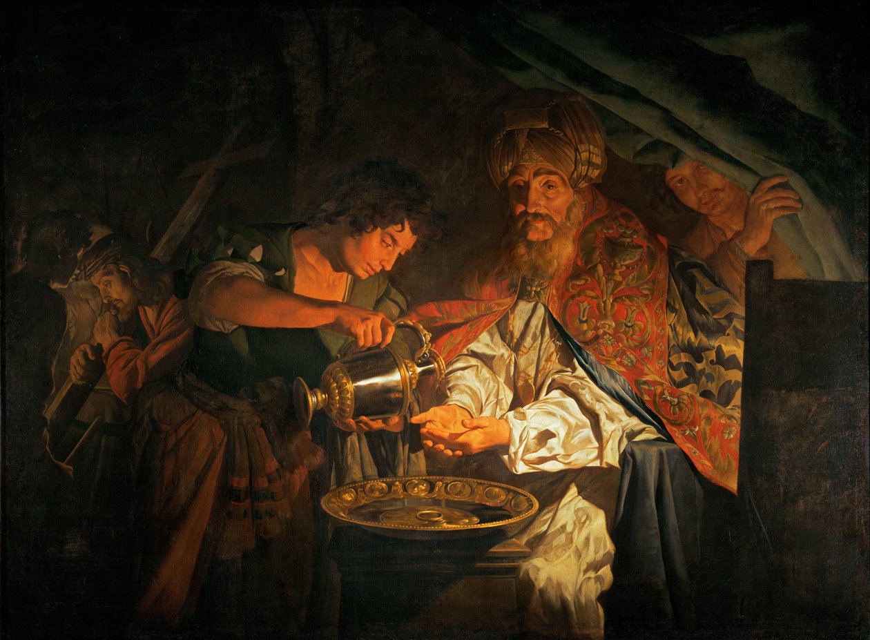  av Matthias (c.1600 p.1650) Stomer