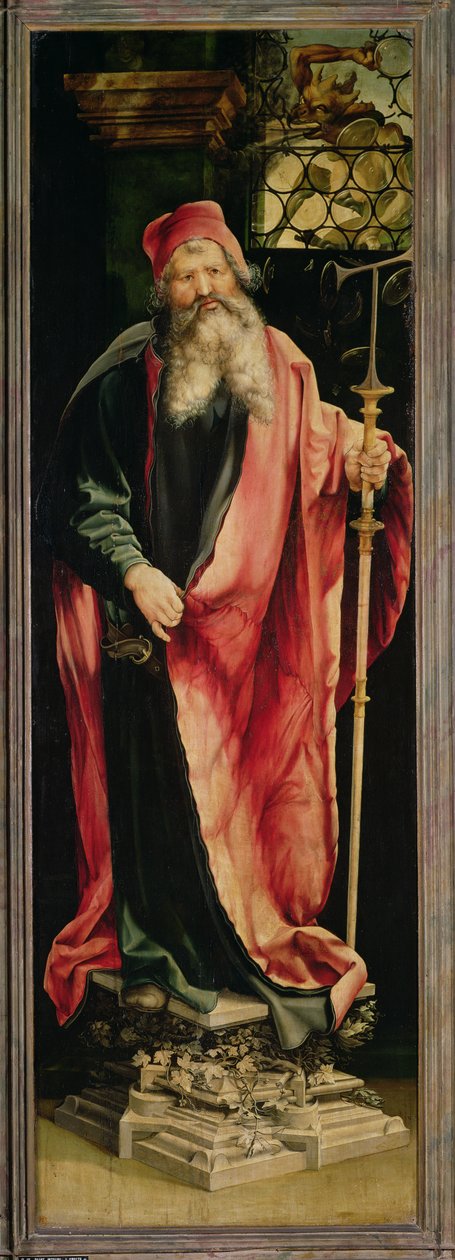 St. Antonius Eremitten, fra Isenheim-altertavlen, ca. 1512-1516 av Matthias Grünewald