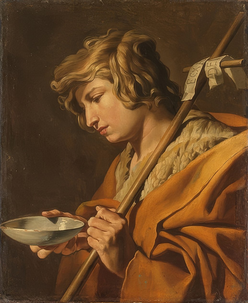 døperen Johannes av Matthias Stomer
