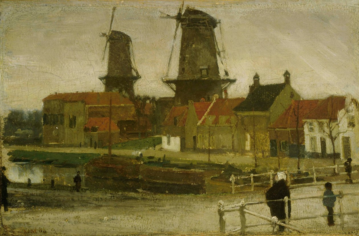 Et hjørne av Haag av Matthijs Maris