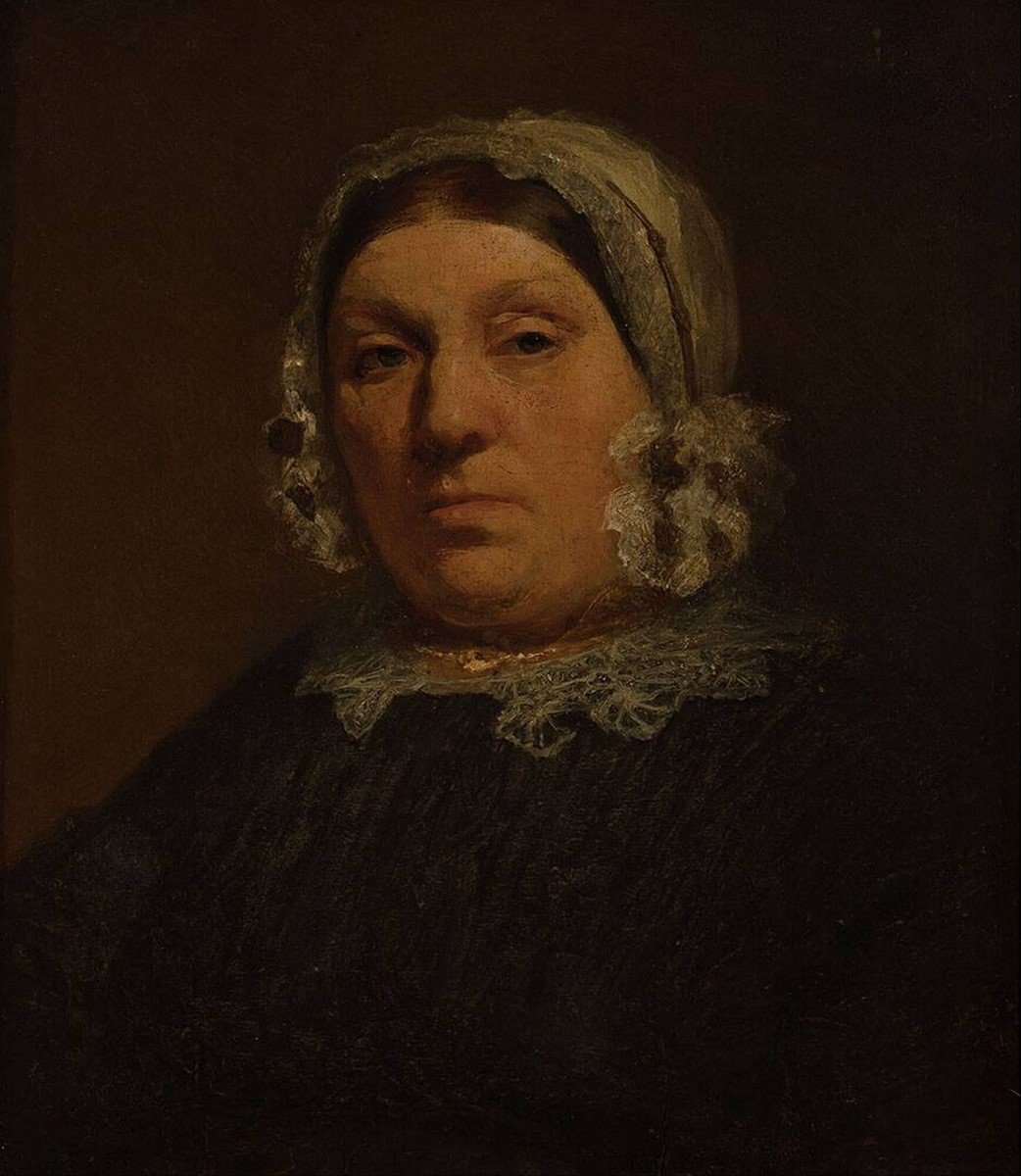 Portrett av Johanna Martina Berendes-Schmidt 1793-1868 av Matthijs Maris