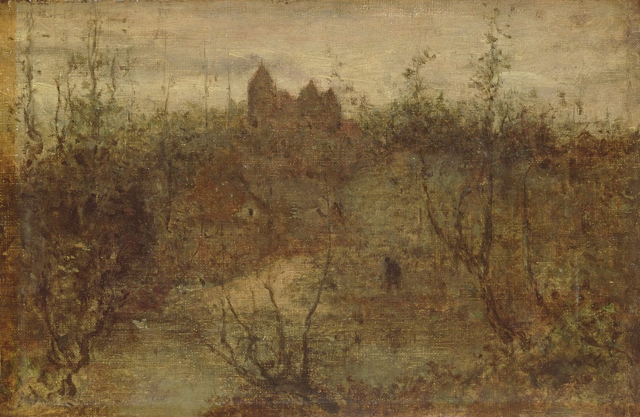 Det fortryllede slott, ca. 1887 av Matthijs Maris