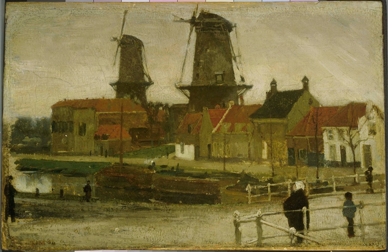Et hjørne av Haag av Matthijs Maris