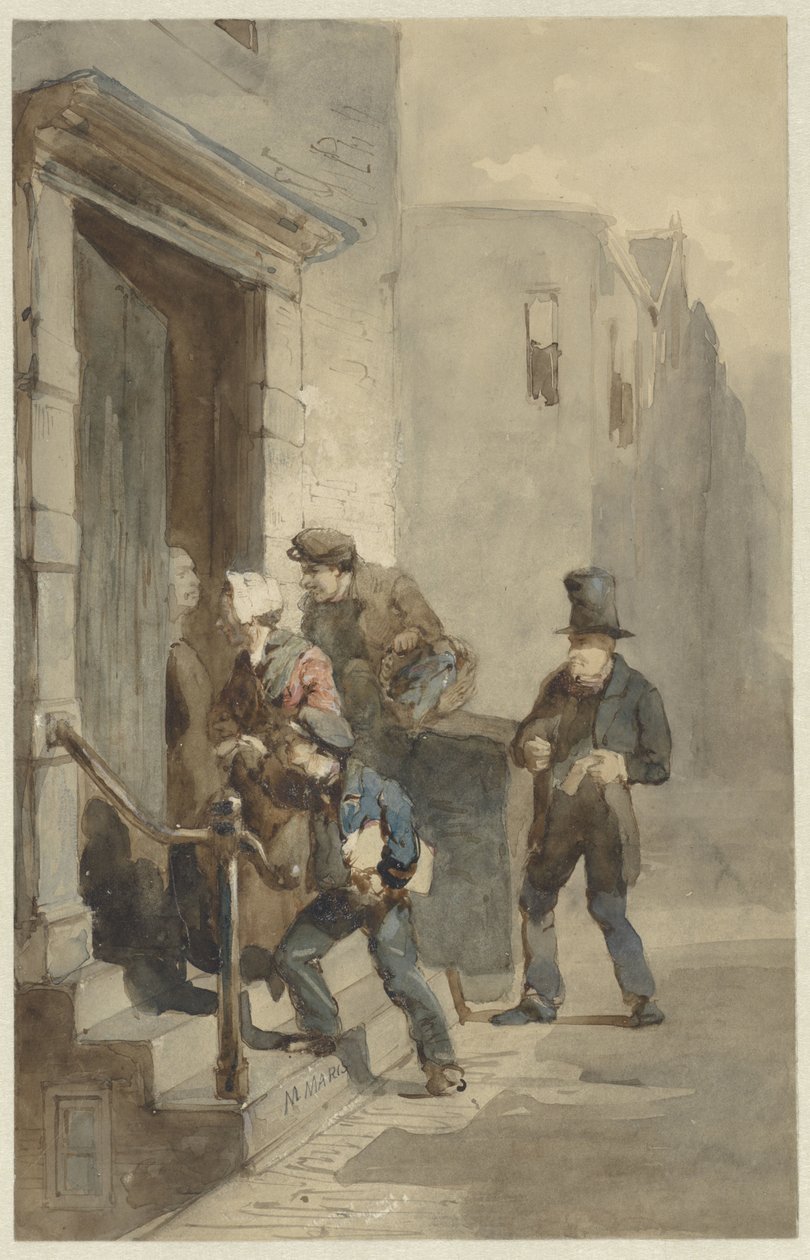 Kreditorene av Matthijs Maris