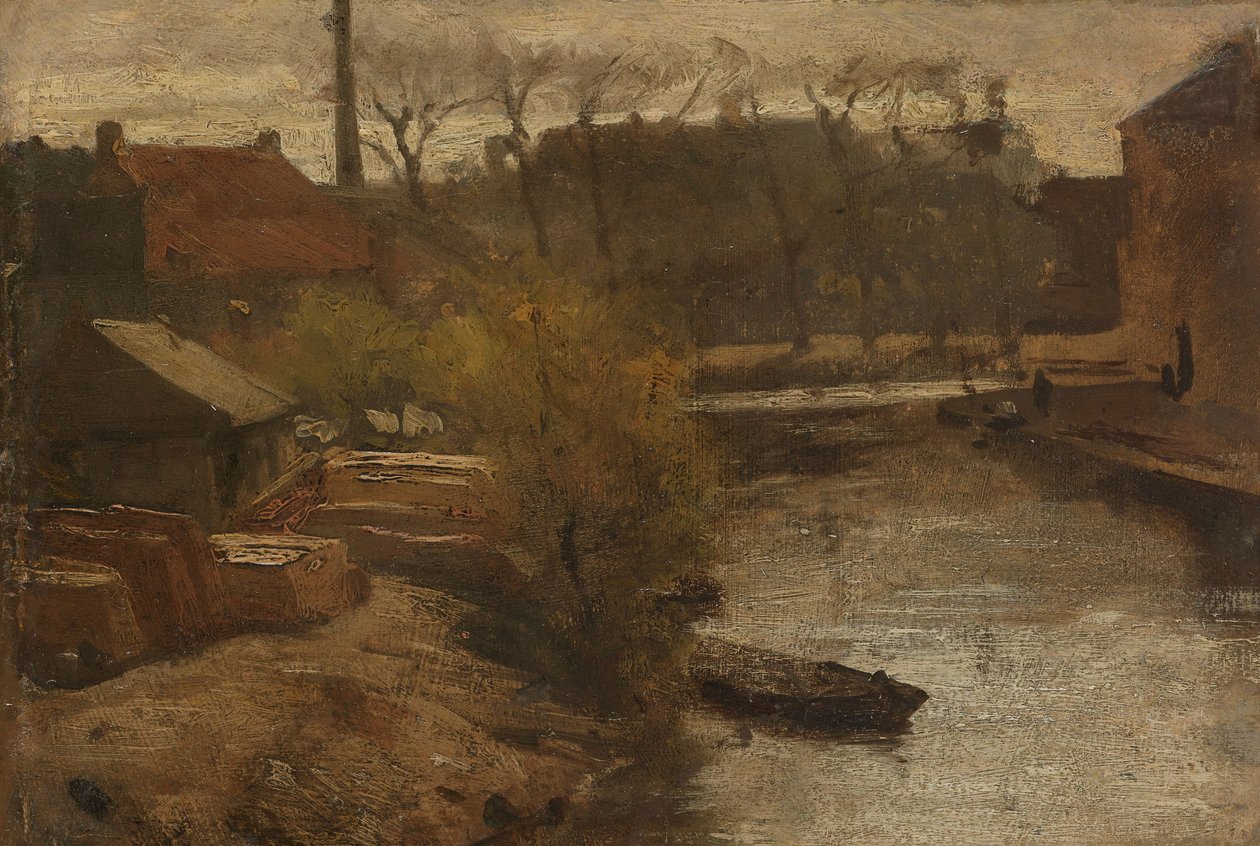 Noord-West-Buitensingel i Haag av Matthijs Maris