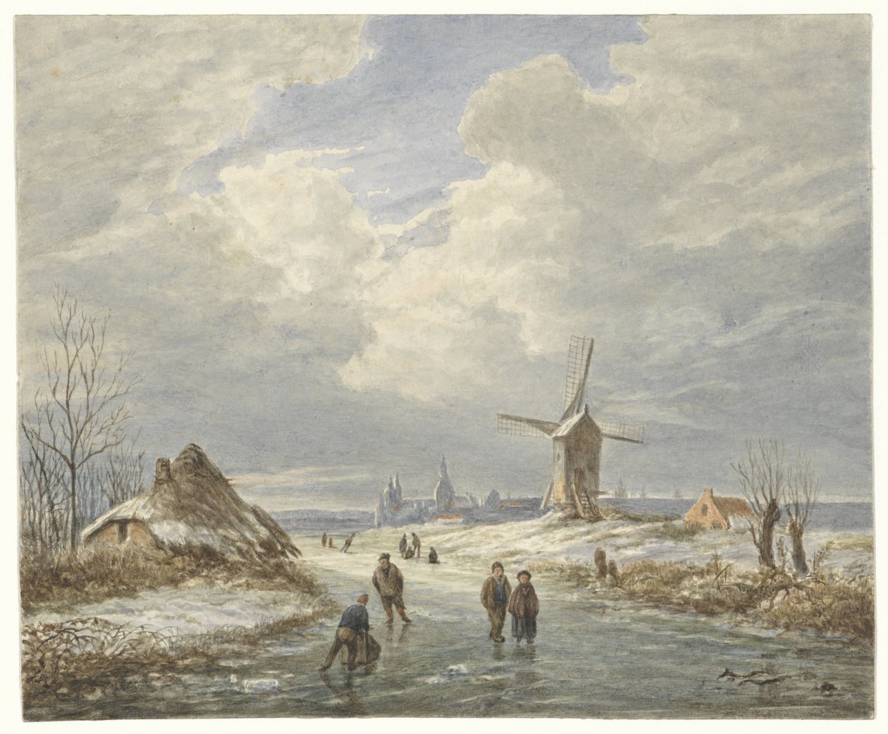 vinteransikt av Matthijs Maris