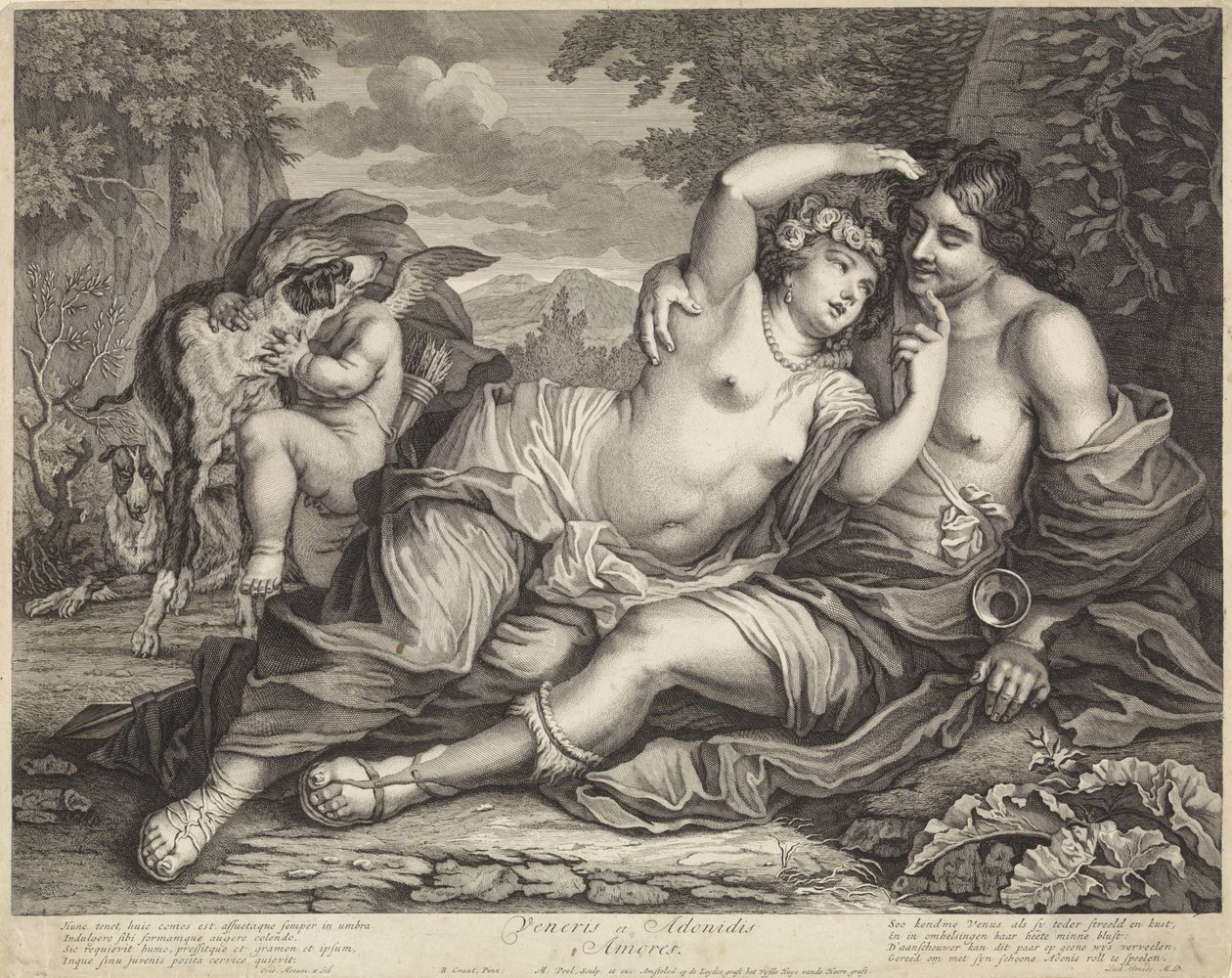 Venus og Adonis av Matthijs Pool