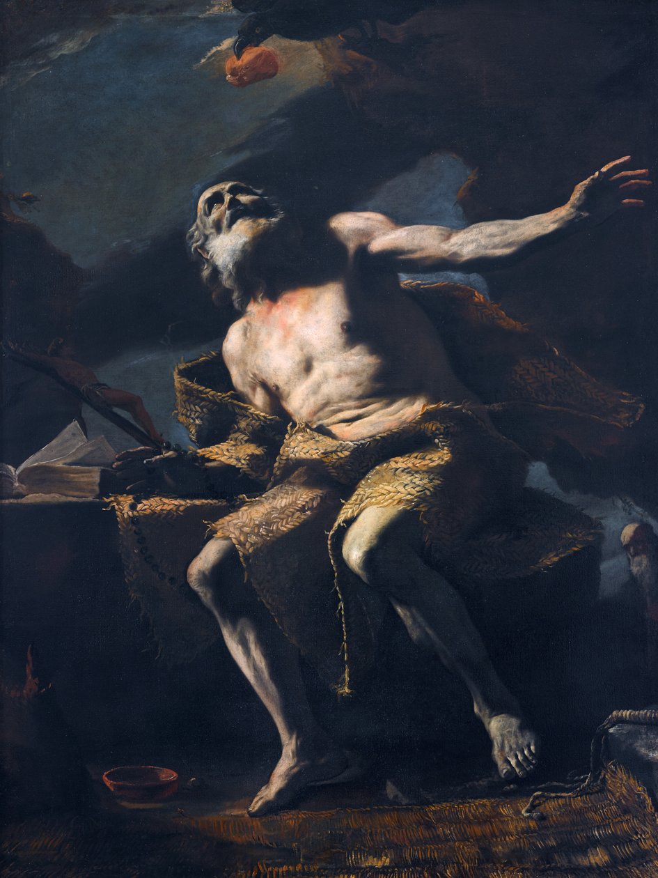Eremitten Paul av Mattia Preti