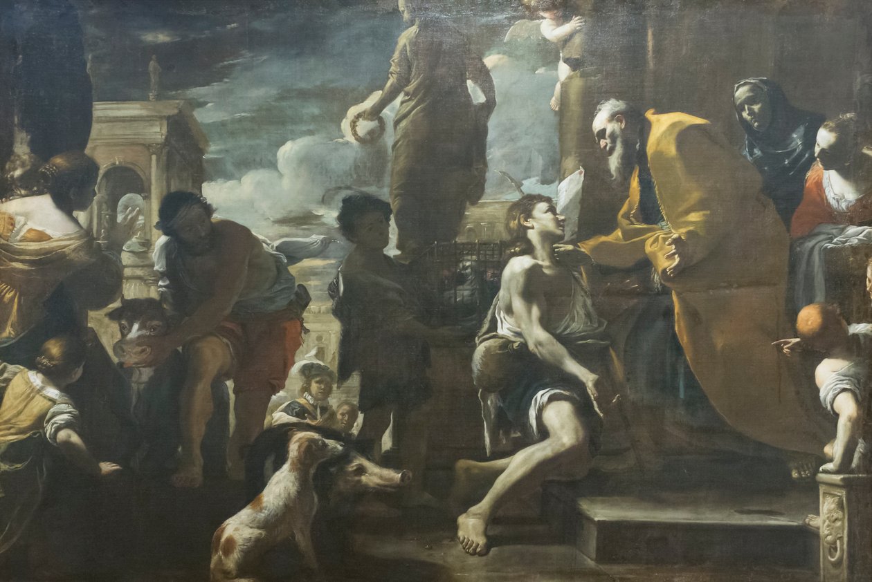Retur av den fortapte sønn av Mattia (1613 99) Preti
