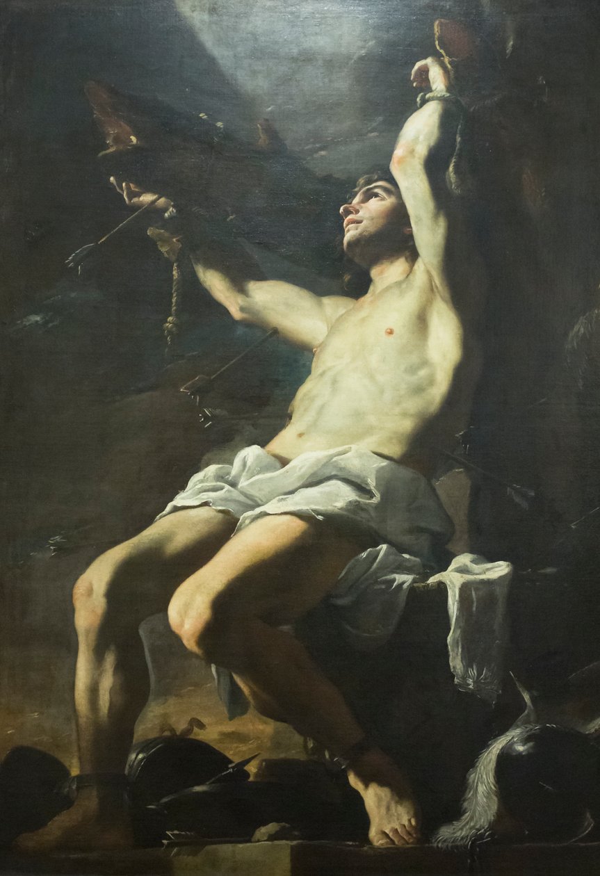 St Sebastian av Mattia (1613 99) Preti