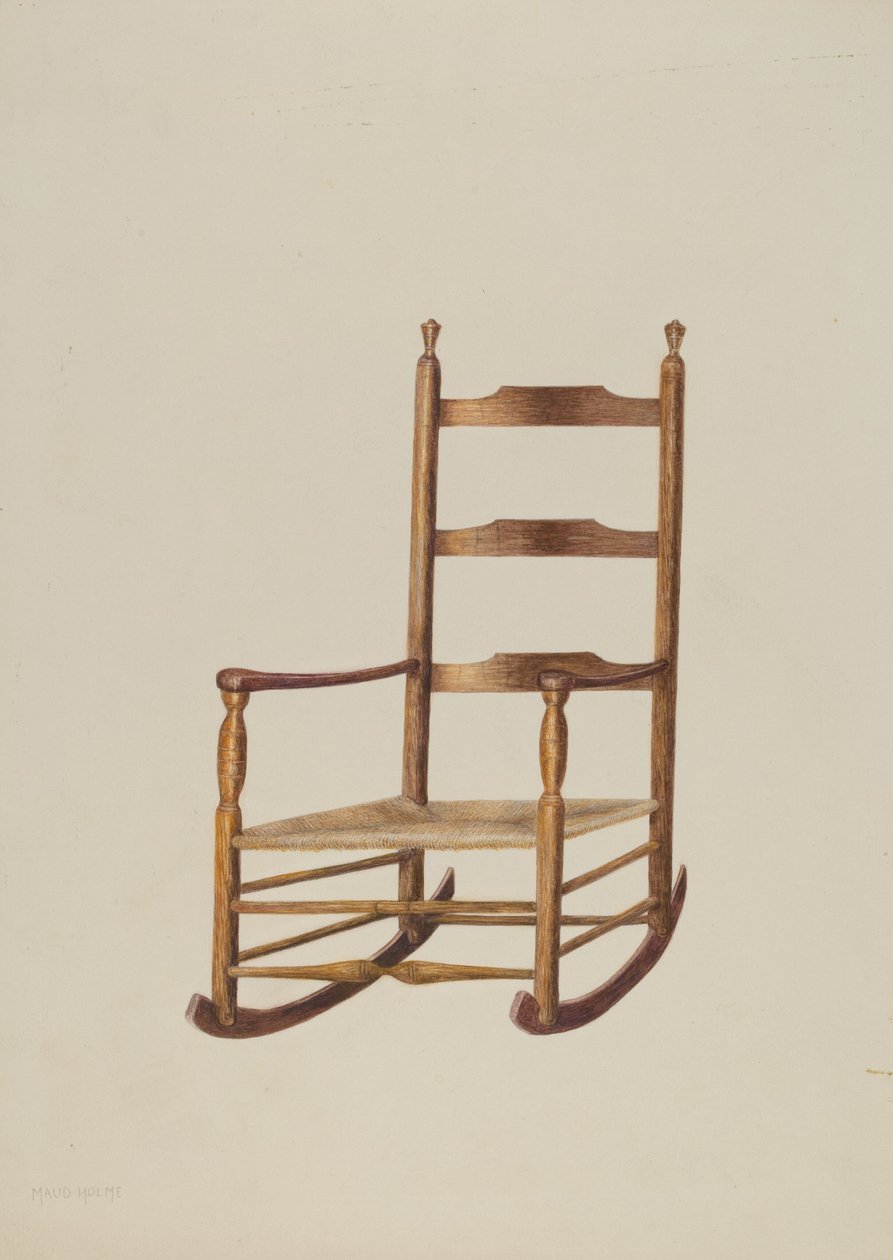 Gyngestol av Maud M. Holme