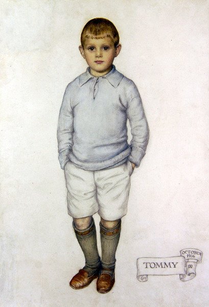 Portrett av Tommy av Maud Tindal Atkinson