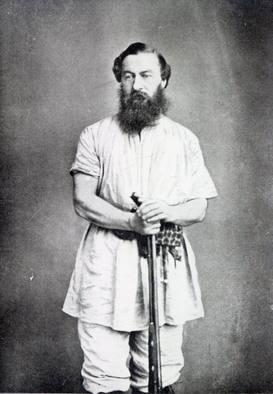 Samuel Baker, 1865 av Maull and Fox