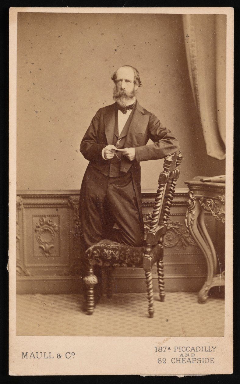 Portrett av Andrew Dickson Murray 1812-1878, før 1878. av Maull and Co