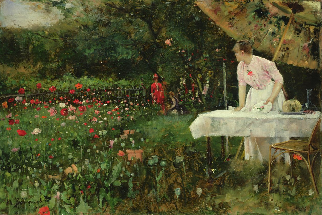 Valmuehagen av Maurice Bompard