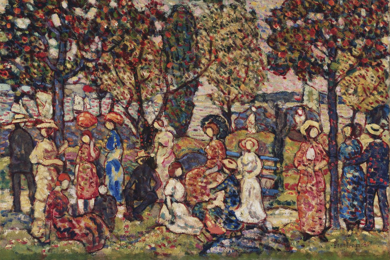 Høst av Maurice Brazil Prendergast