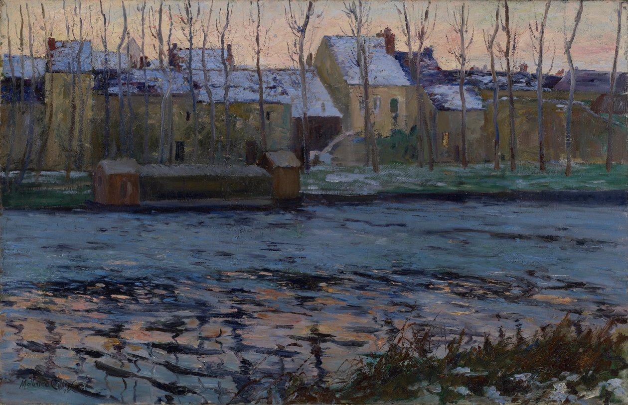 Moret, vinter av Maurice Galbraith Cullen