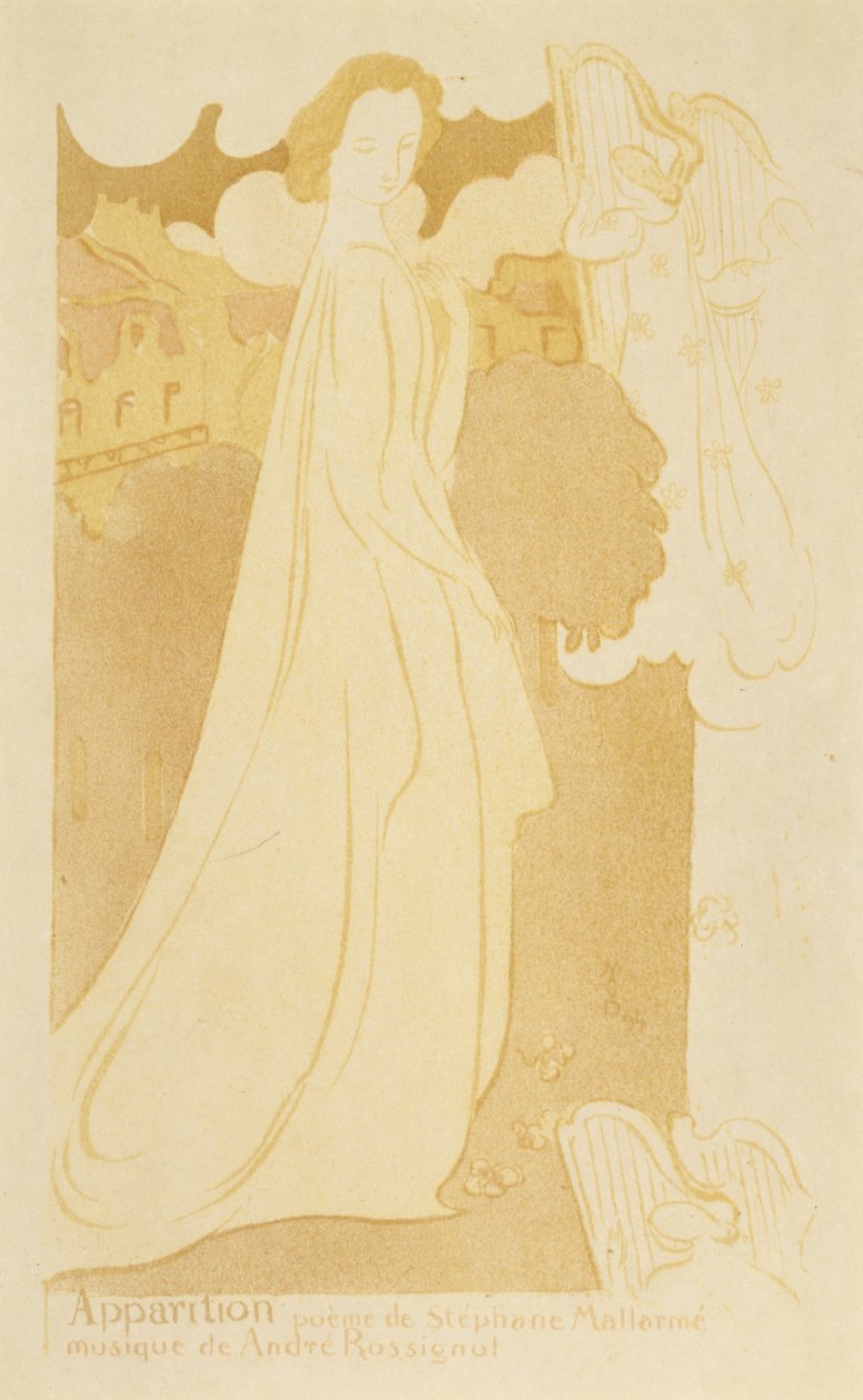 Apparition , 1894 (litografi i farger) av Maurice Denis
