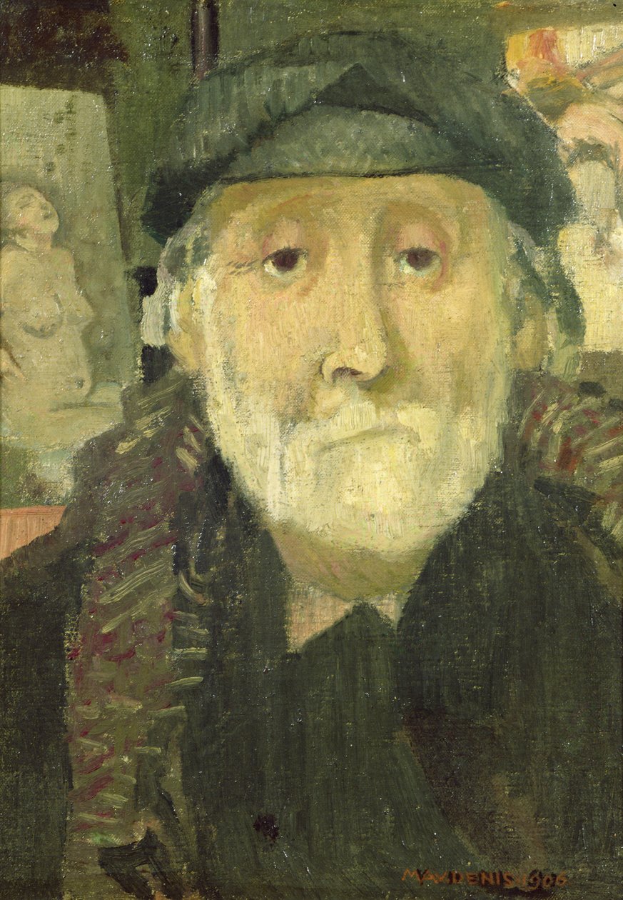 Portrett av Edgar Degas (1834-1917) 1906 av Maurice Denis