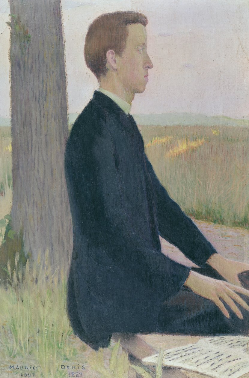 Portrett av Raphael Lemeunier, 1889 av Maurice Denis