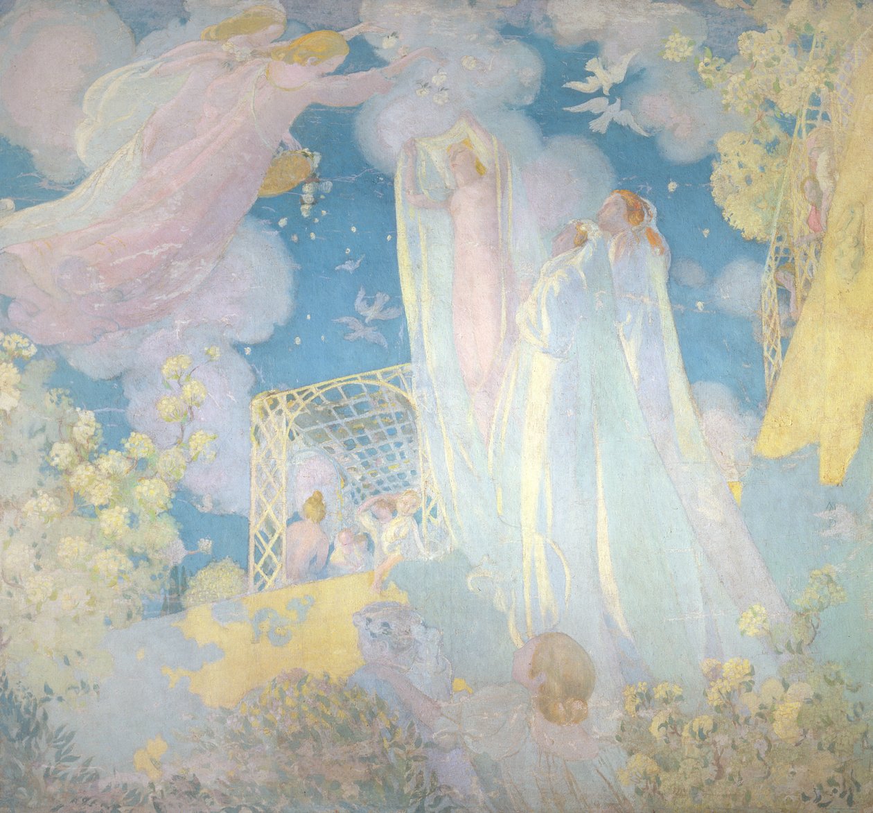 Våren, 1896 av Maurice Denis