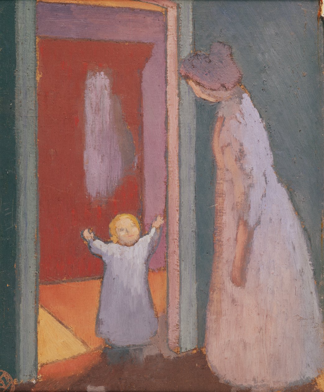 Barnet i døråpningen, 1897 av Maurice Denis