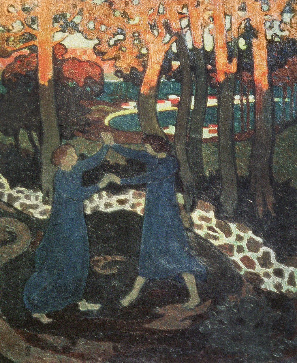 Kampen mellom Jakob og engelen av Maurice Denis
